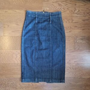 7 For All Mankind Denim Skirt Size 25